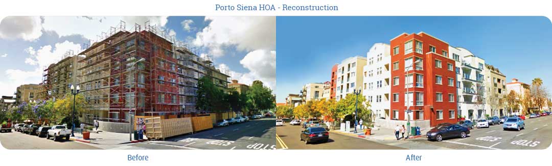 ASPM and the Porto Siena HOA Board partnership resulted in the successful completion of a multi-million dollar construction management project in the heart of Little Italy.