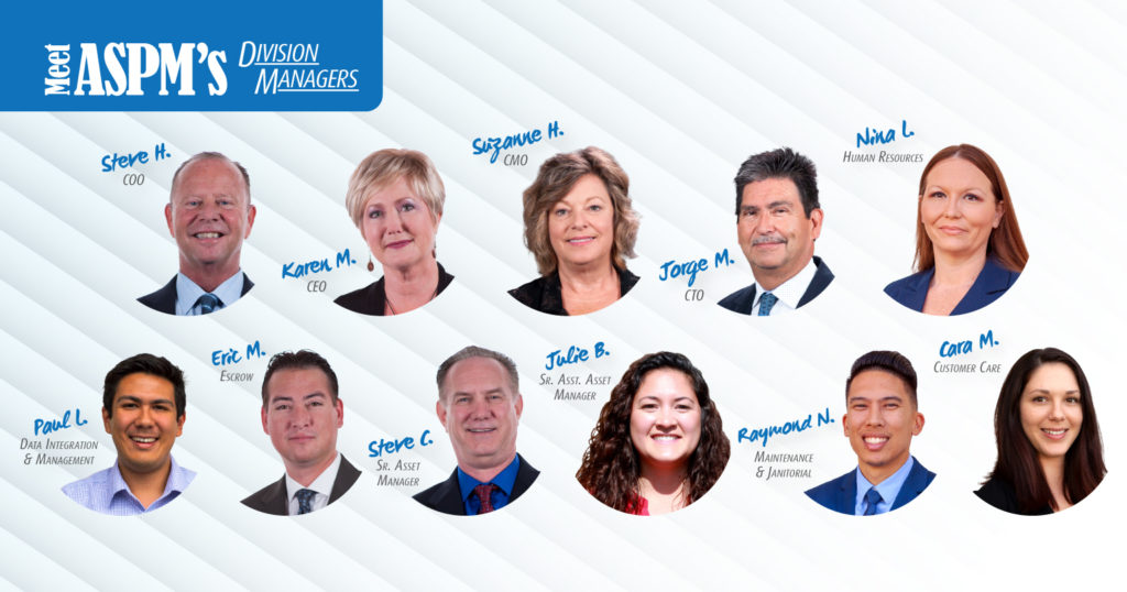Our Company's Divisional Team Leaders