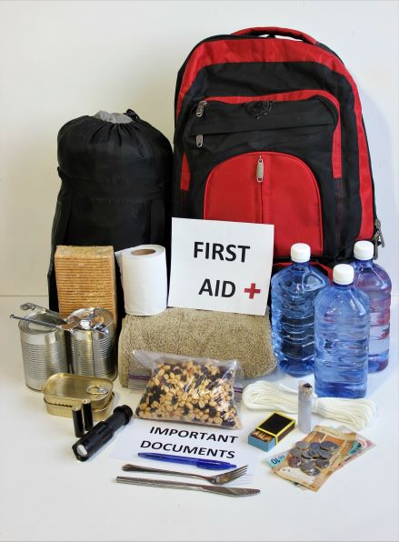 Have a Go Bag for each family member and pets evacuating ahead of a wildfire.