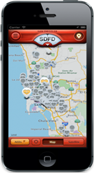 San Diego's Pulse Point App identifies emergencies such as active fires by location